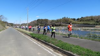 佐倉マラソン2023　開催前日【雨】フルマラソン・コース情報《ST〜5.5K大佐倉給水所》