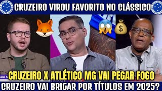 🦊🔥 AGORA SIM ! IMPRENSA DO EIXO GARANTIU FAVORITISMO DO CRUZEIRO NO CLÁSSICO MINEIRO.