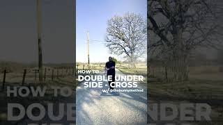 How to Do Side Cross Double Unders | Advanced Double Under Jump Rope Tutorial