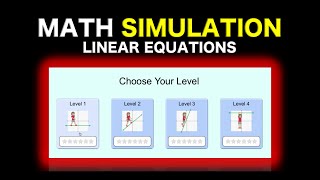 How to Simulate Linear Equations | Math SIMULATION