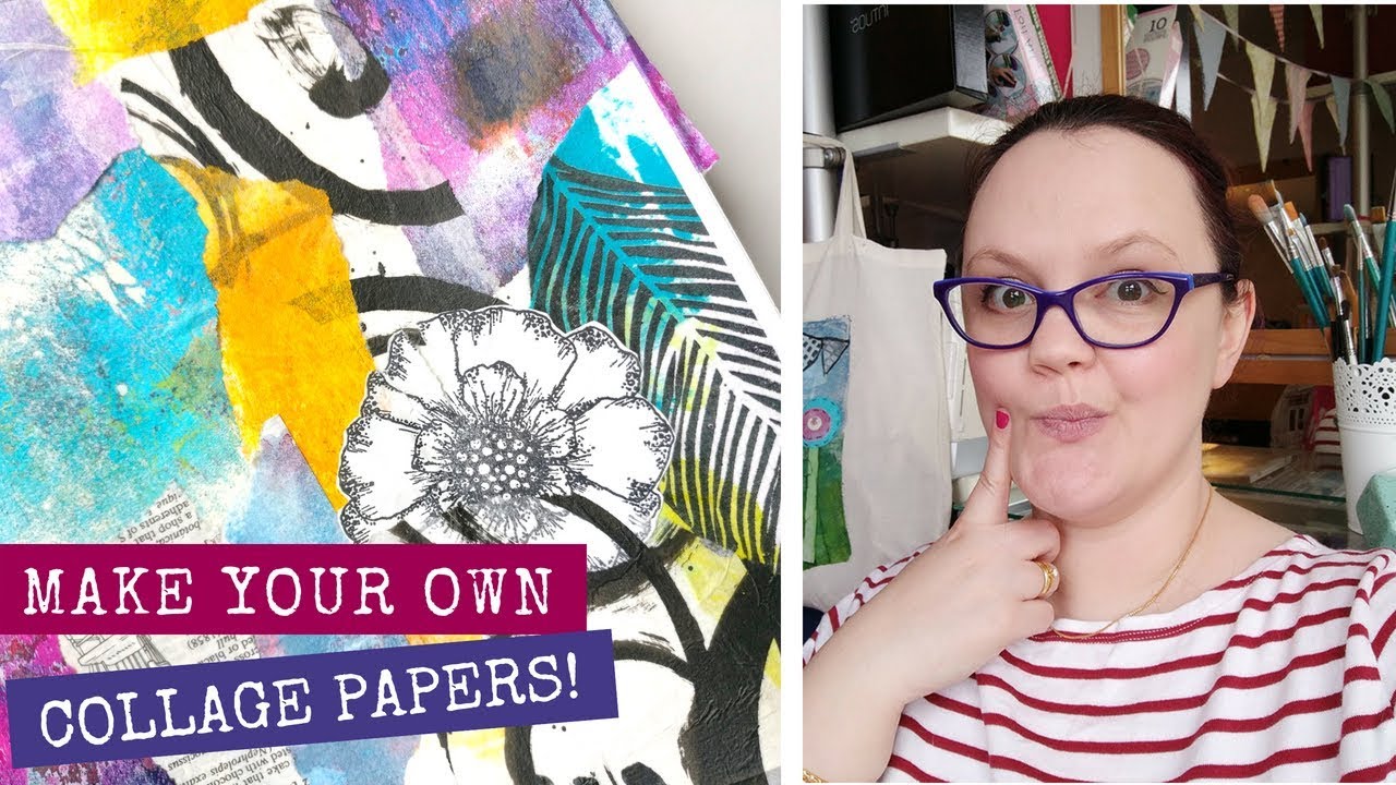 Collage Paper Making Youtube