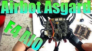 Сборка гоночного дрона на плате Airbot Asgard F4 AIO V2