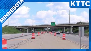 I-90/Highway 52 interchange construction underway in Rochester