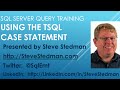 TSQL CASE Statement