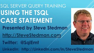 TSQL CASE Statement