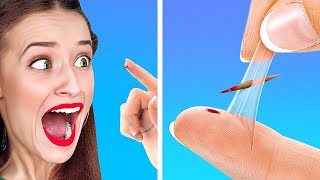 AWESOME LIFE HACKS THAT COULD SAVE YOUR LIFE! || Useful Hacks by 123 Go! GENIUS