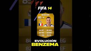 KARIM BENZEMA EVOLUCIÓN 😱 FIFA 22 #shorts