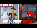 Top 50 Secrets in Roblox Piggy (The Movie)