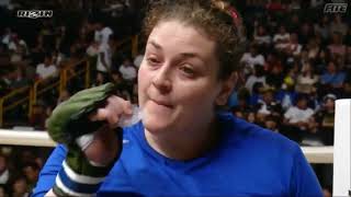 Oxana Gagloeva Russia vs Gabi Garcia Brazil   MMA Luta HD