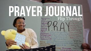 Prayer Journal Flip Through| My Prayer Journey