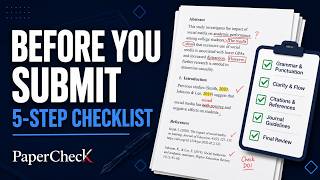 How to Proofread Your Paper Before Submission | 5-Step Checklist