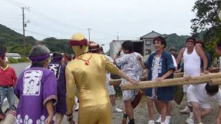 上滝田　犬掛で合同小祭（こまち）（南房総市）