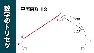 【中学受験・算数】【渋谷教育学園渋谷】平面図形 13　【長さ】