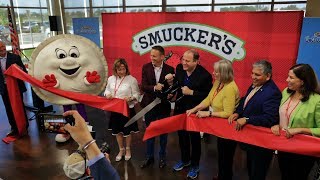 Smuckers Uncrustables Ribbon Cutting