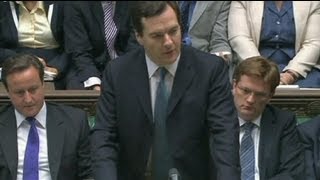 Financial figures tax Osborne ahead of Britain's budget