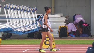 群馬県高校新人陸上 女子200m 予選8組