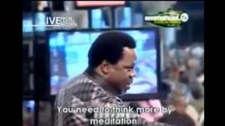 What You Have To Consider In Prayer TB Joshua