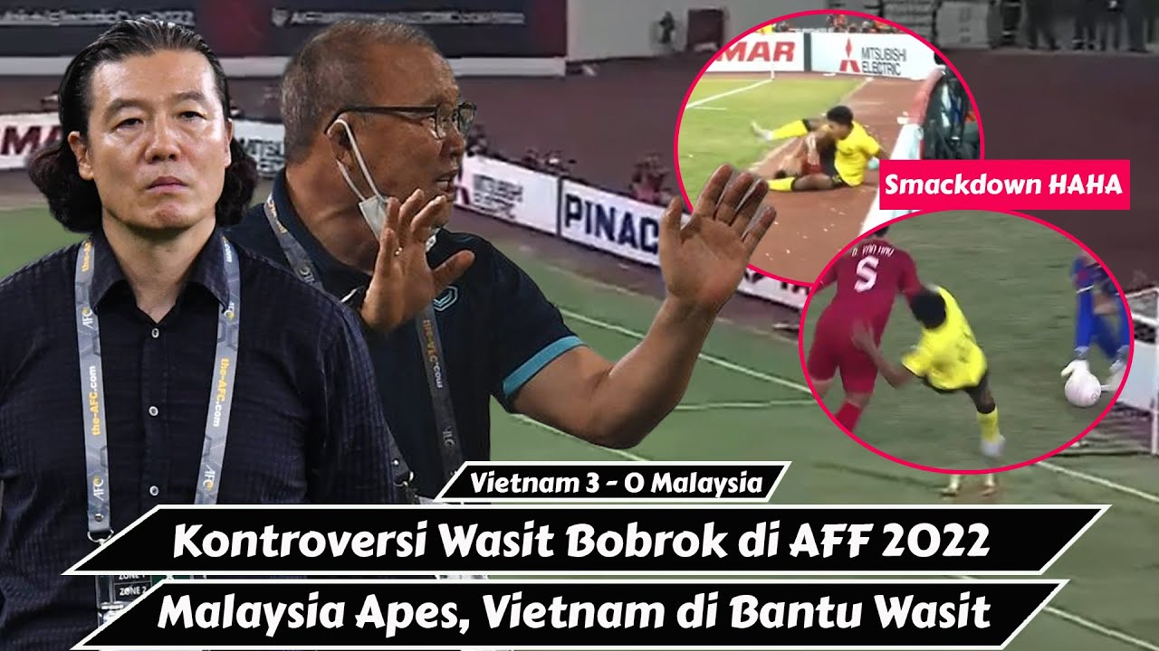 Vietnam di Bantu Wasit, Kontroversi Piala AFF | Park Hang Seo & Kim Pan Gon | Vietnam 3 - 0 Malaysia
