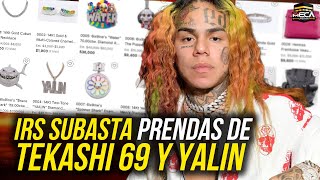 IRS SUBASTA PRENDAS DE TEKASHI 69 Y BOLSOS DE YAILIN  !