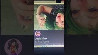 Justaminx Broke He Ankle And Started Streaming