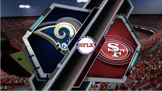 NFLX 2012 Season Week 19 MNF - St. Louis Rams (7-9) @ San Francisco 49ers (6-10)