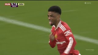 But d'Amad Diallo, Manchester United contre Southampton (3-1) Tous les buts et extraits détaillés