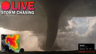 Chasing High Plains Tornadoes 🔴 Live Storm Chaser
