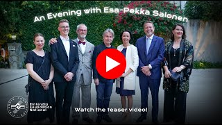 An Evening with Esa-Pekka Salonen and Finlandia Foundation