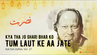 Kya Tha Jo Ghari Bhar Ko Tum Laut Ke Aa Jate - Nusrat Fateh Ali Khan - Vol. 27