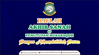 [ LIVE ] HAFLAH AKHIRSANAH PONPES ALHAMDULILLAH PUTRA