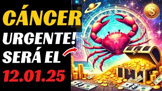 🤑♋¡CÁNCER, PREPAREN SUS CARTERAS! El 12 de enero, MILLONES de DÓLARES CAERÁN del CIELO. ÉXITO Y AMOR