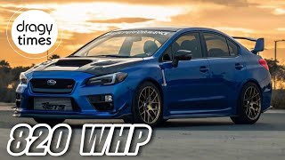 820 WHP Subaru Impreza WRX STI | Acceleration from 100-200 km/h