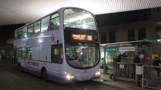 Evening Rush hour buses at Norwich November 2019