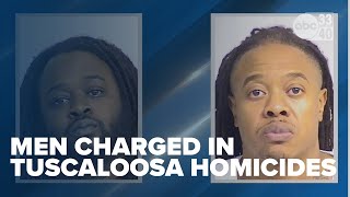 Two men charged with capital murder in Tuscaloosa homicides