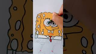 Asmr drawing SpongeBob. Comment down below who I should do next 👇🏼