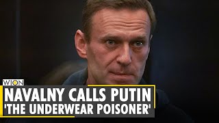 Audio of Navalny's speech calling Putin 'the Underwear Poisoner' before being jailed | World News