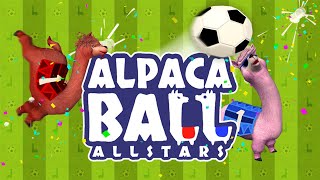 Alpaca Ball: Allstars - SOCCER WITH ALPACAS?! (4-Player Gameplay)