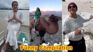 Sara Ali Khan Funny Namaste Darshako Compilation of Indian's Beauty