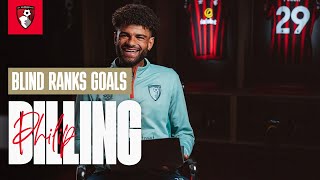 Blind ranking bangers ☄️ | Philip Billing reviews and rates his best Cherries goals