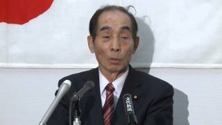 輿石参議院議員会長定例会見　2013年4月11日