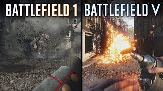 Battlefield V vs Battlefield 1 | Direct Comparison