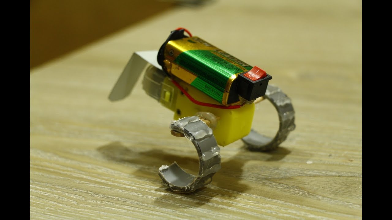 How To Make Walking Robot Diy Kids Projects Youtube