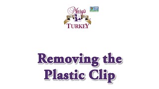 Removing Plastic Clip