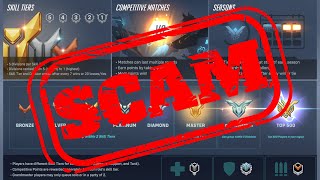 COMPETITIVE MATCHMAKING in OVERWATCH 2 is a SCAM