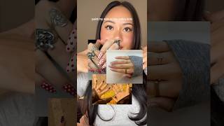 polka dots nail tutorial #nails #gelxnails #nailtutorial
