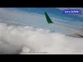 spring japan 佐賀 成田 flight movie from saga to narita boeing 737 800 機窓展望 機内環境音 搭乗記 ホワイトノイズ 景色