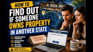 How to find out if someone owns property in another state
