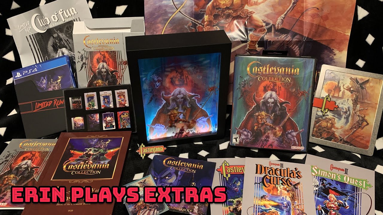 Castlevania Anniversary Collection: Ultimate Edition Unboxing! Limited ...