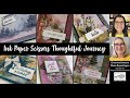 Thoughtful Journey Ink Paper Scissors Card Class with Cards by Christine