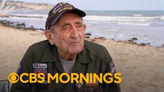 Veteran describes living through D-Day